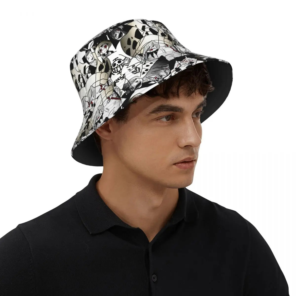 Bucket Hat Trafalgar Law Painting Law's Past One Piece