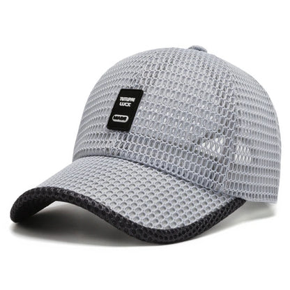 Men Mesh Baseball Cap Breathable Summer Caps Dad Hat Outdoor Fishing Hats