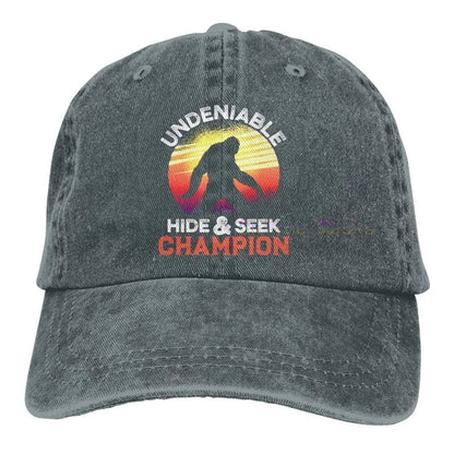 Bigfoot Is Real and He Tried to Eat My Ass Baseball Cap