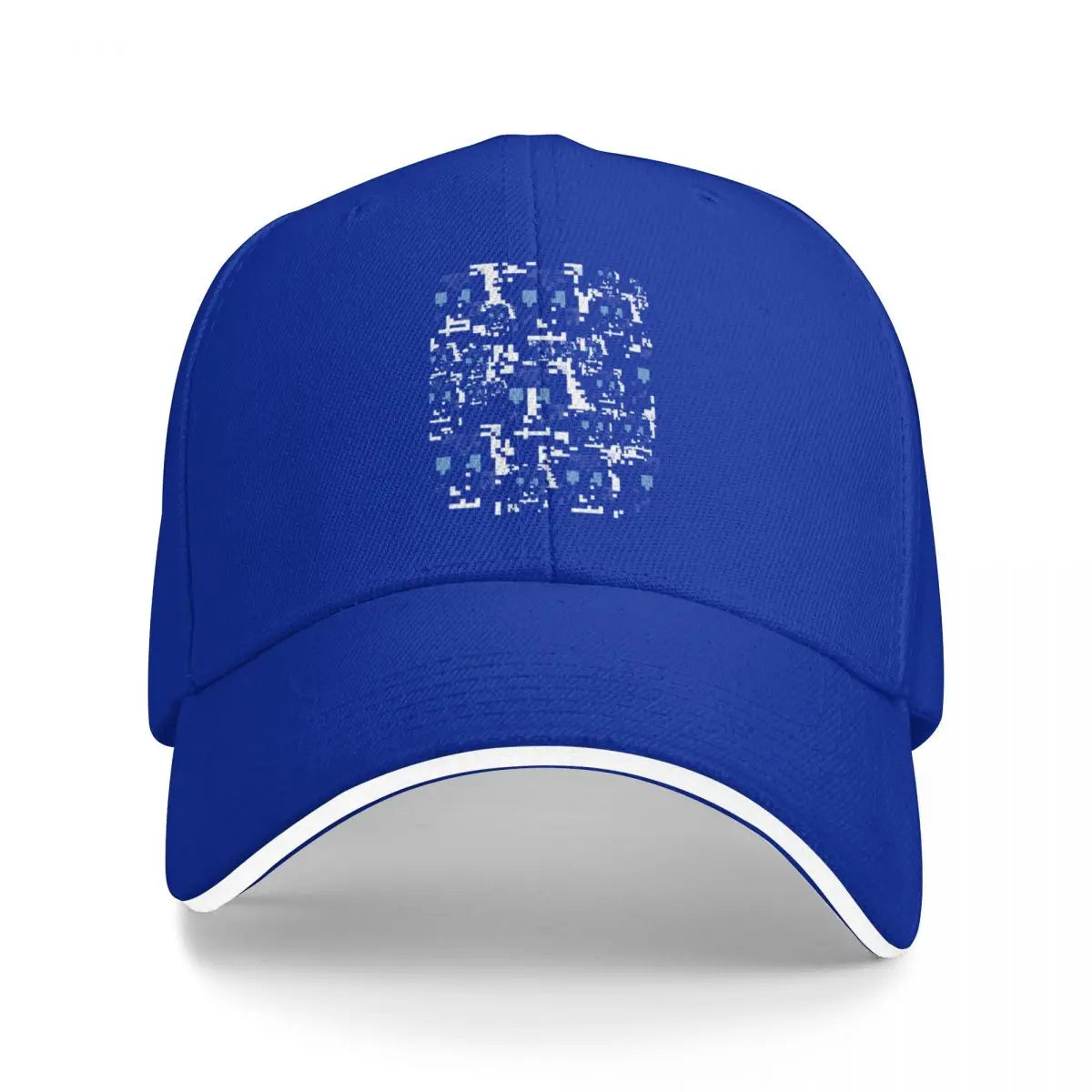 Modified Anti-Surveillance Disable Facial Recognition Pattern Baseball Cap