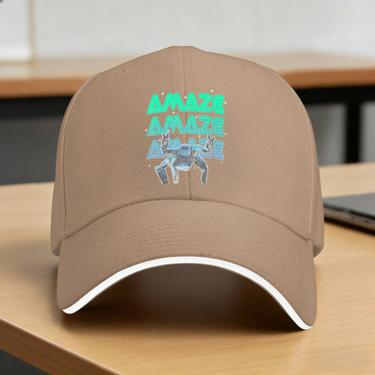 P-Project Hail Mary Amazing Rocky The Alien Neon Portrait Baseball Cap