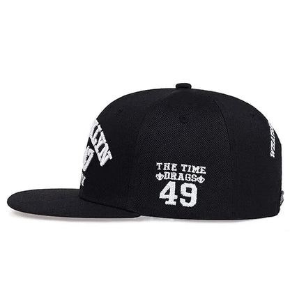1947 Embroidery Snapback Hat Adult Hip Hop Caps Outdoor Sports Sun Hats