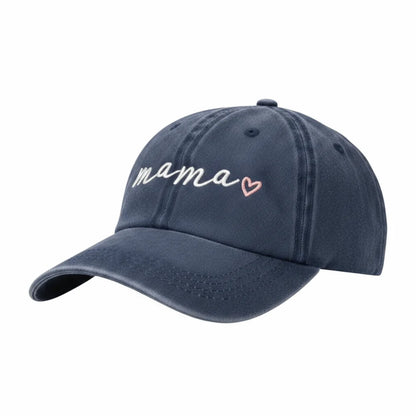 Washed Cotton dad mama mini Love Caps Baseball Hats