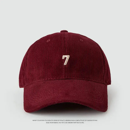 Winter 60-65 cm Large Size Corduroy Baseball Cap For Men Women