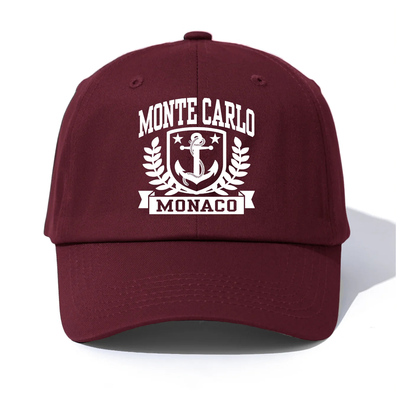 MONTE CARLO Print Baseball Cap For Adults