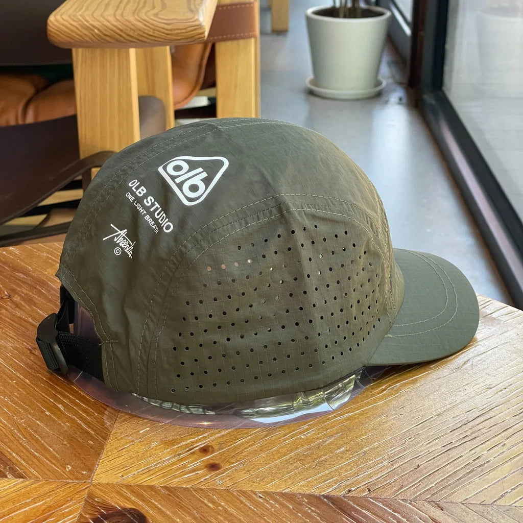 Short Brim Quick-Drying Mesh Baseball Cap