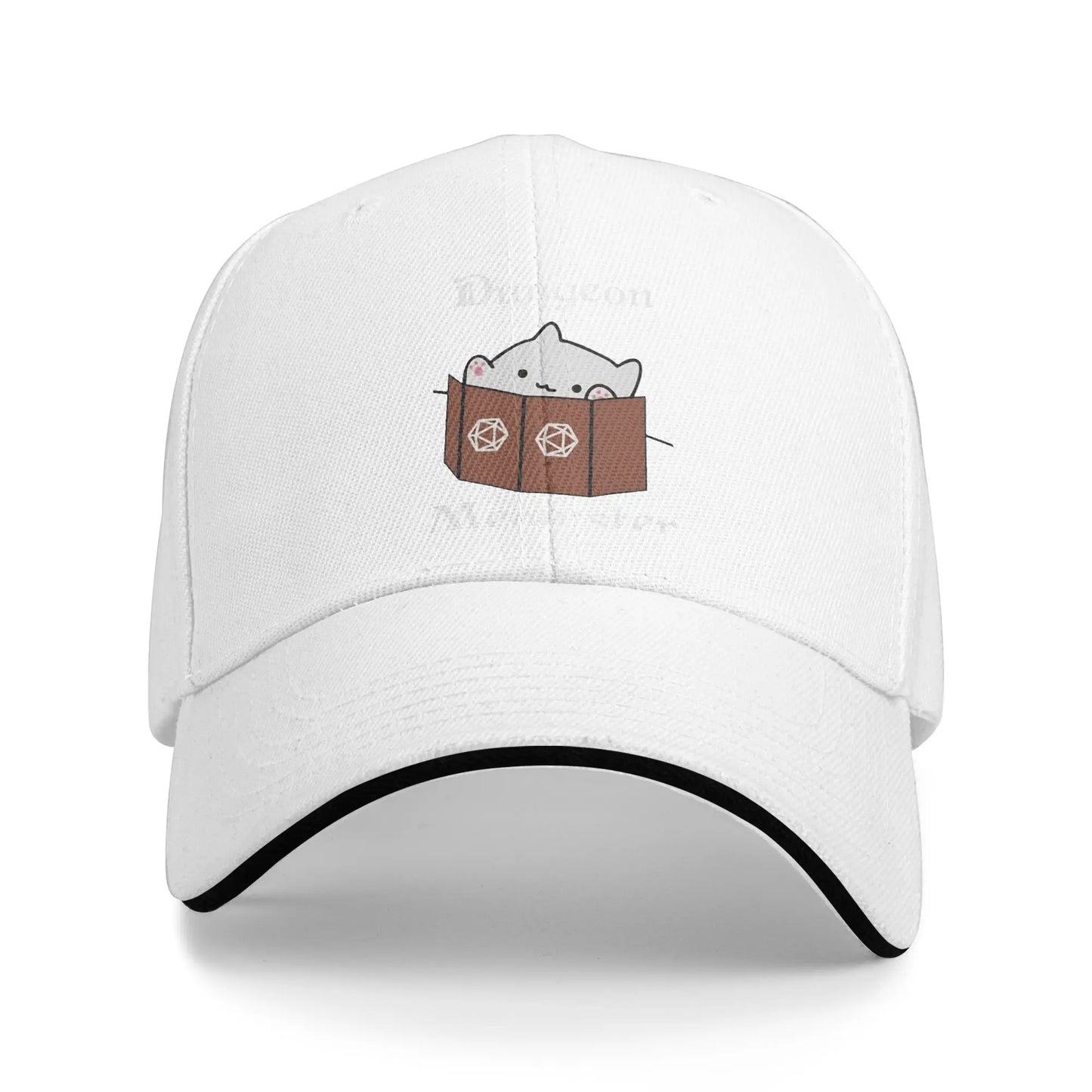 D-Dungeon Dragon DnD Master Sun Baseball Cap