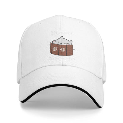 D-Dungeon Dragon DnD Master Sun Baseball Cap