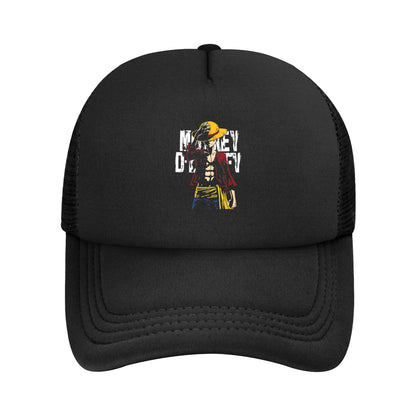 Luffy Monkey D Luffy Mesh Baseball Caps
