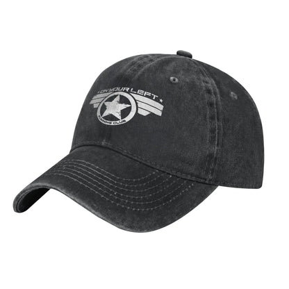 Baseball Caps Casual Distressed Denim Captain America Superhero Agents Of Shield