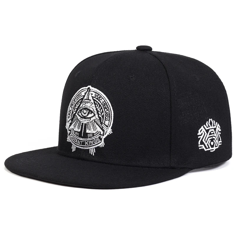 Eye of God Flat Edge Hat Mesh Hat Snapback Hat