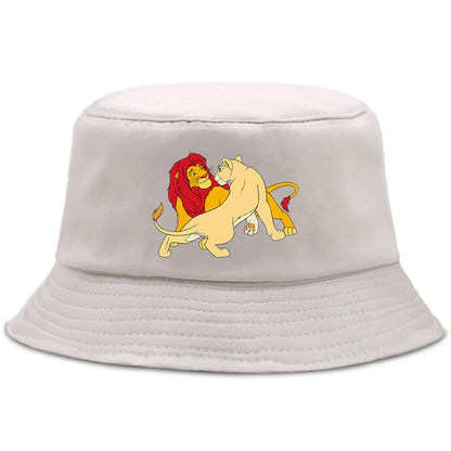 Anime The Lion King Printed Fisherman Hat