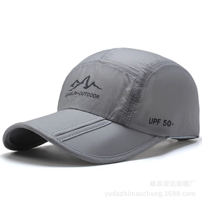 Mens Waterproof Golf Baseball Cap Windproof Breathable UPF50+
