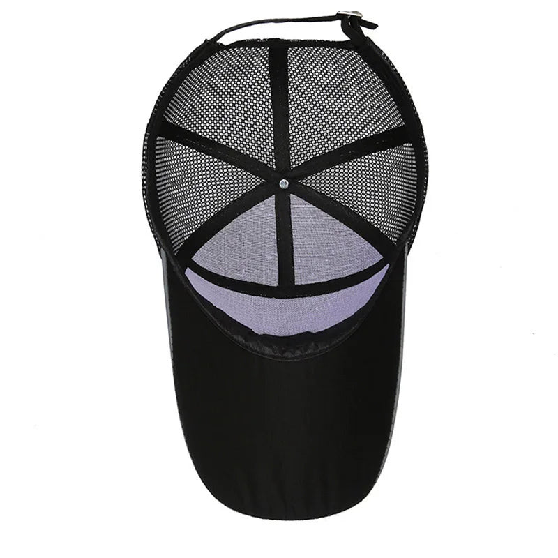 Summer Mesh Baseball Cap For Men Outdoor
