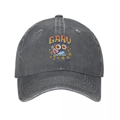 SpongeBobing Baby Garys Men Women Baseball Cap