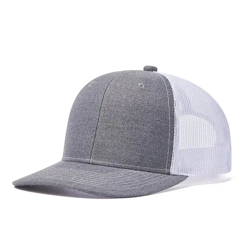 Hot Sale Unisex Snapback Cap for Men Women Slight Curved Brim Style Trucker Hat