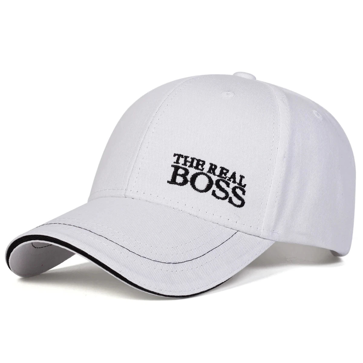 High-Quality, Unise-Friendly, Genuine Boss Letter Embroidered Baseball Cap