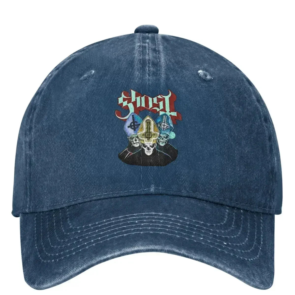 Ghost B.C. Band Denim Baseball Cap