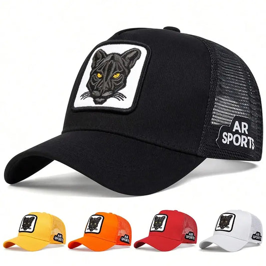 Unisex Cat Embroidery Baseball Caps