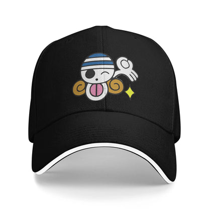 Nico Robin One Piece Flag Baseball Caps