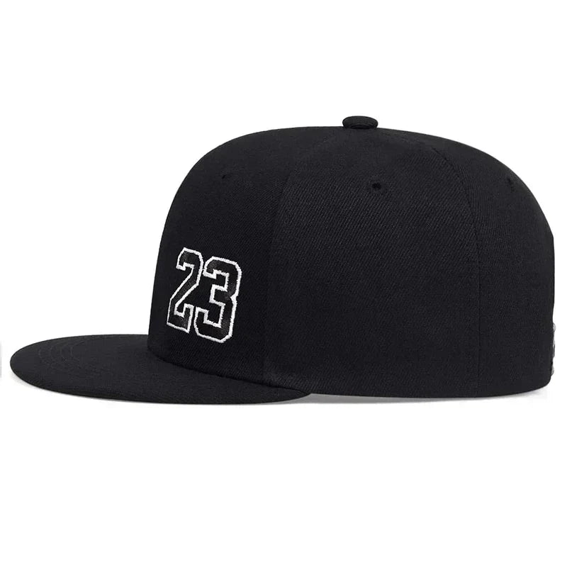 Unisex 23 Embroidery Hip-hop Hats