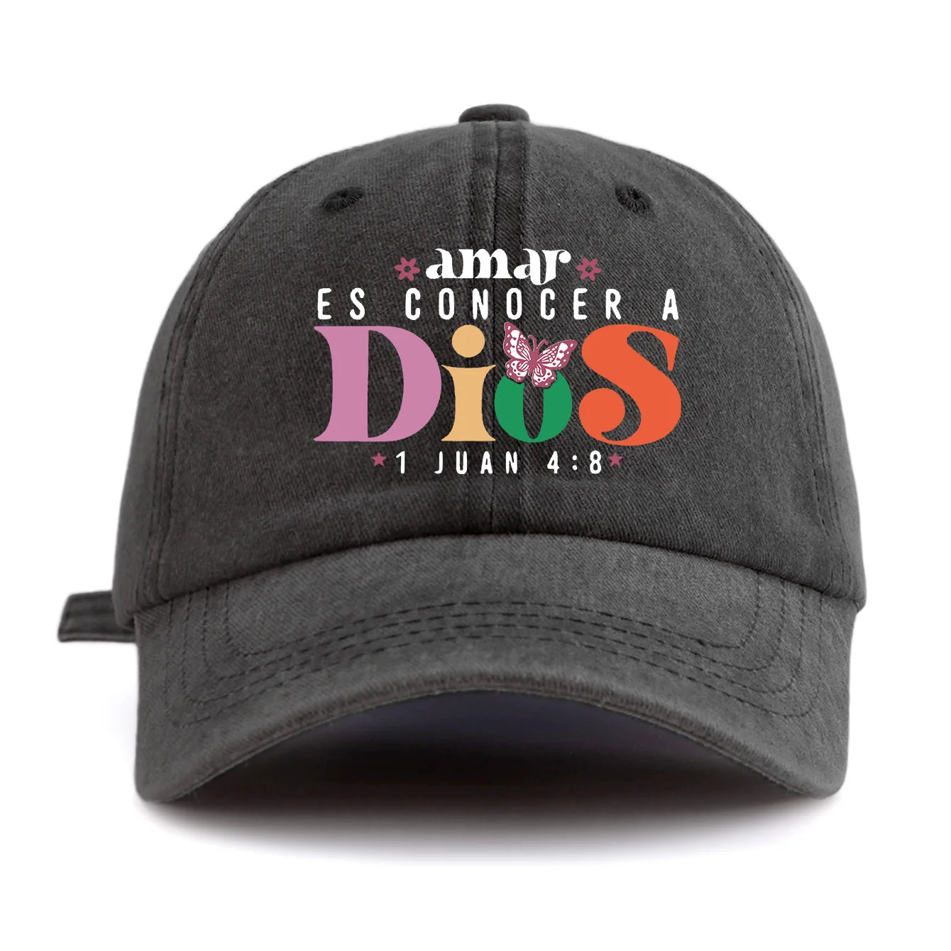 DIOS Print Washed Baseball Cap For Adults