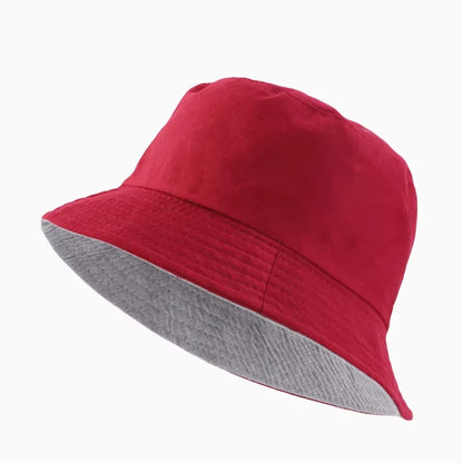 New Unisex Solid Foldable Bucket Hat Outdoor Sunscreen Hat Panama Bob Hip Hop Caps