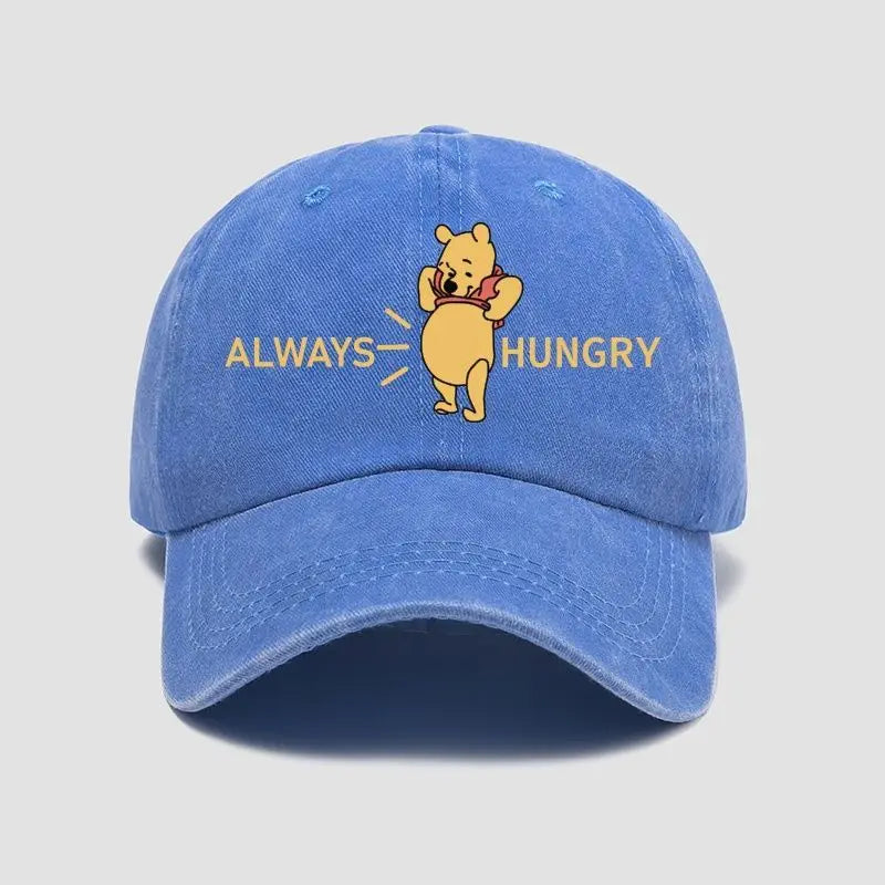 Pooh Bear Casual Hat Cute Anime Figure Winnie Baseball Caps