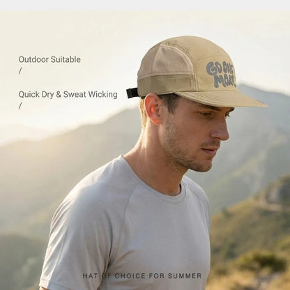 Fashion Thin Baseball Cap Breathable Quick-dry Sports Mesh Cap