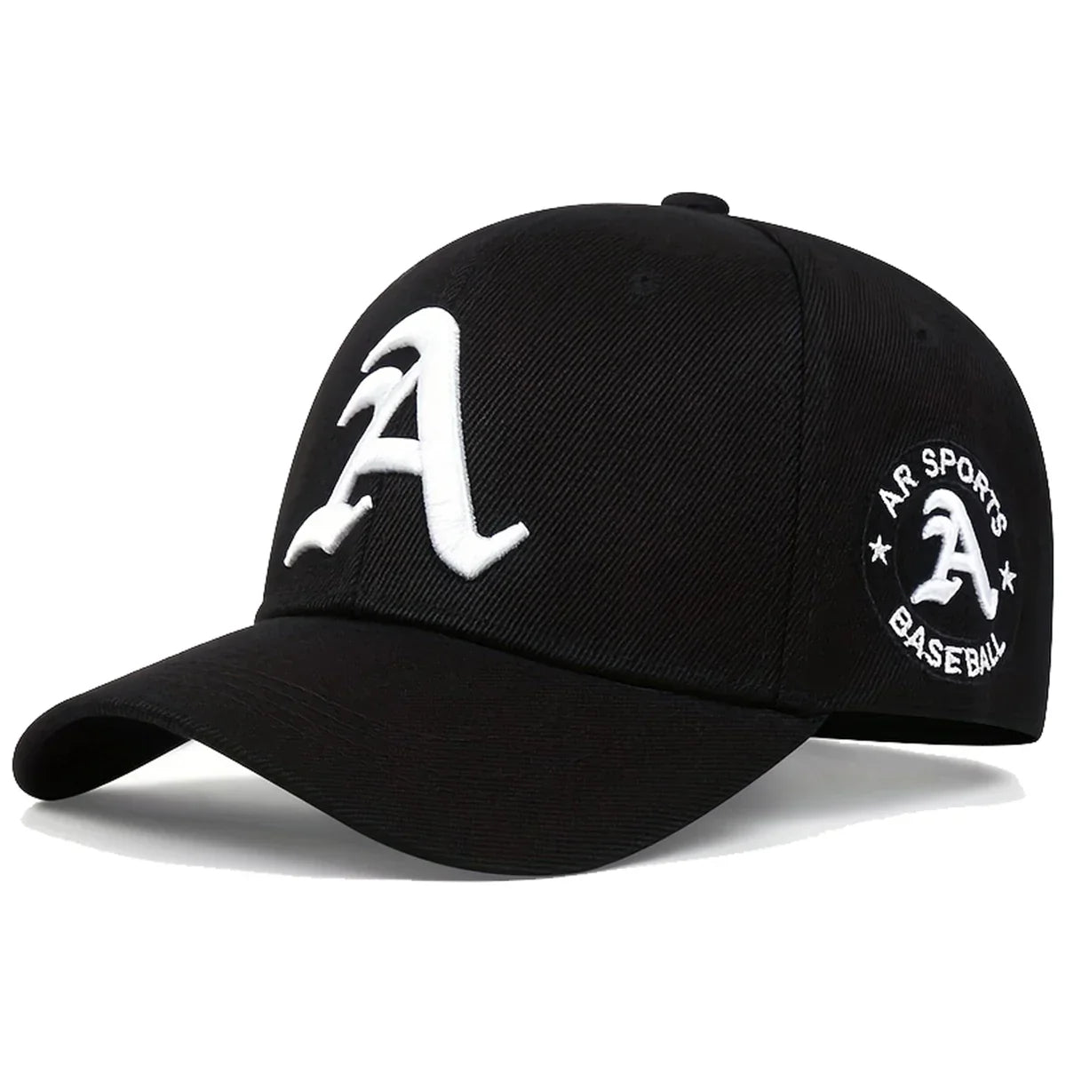 Unisex A Letter Embroidery Baseball Cap
