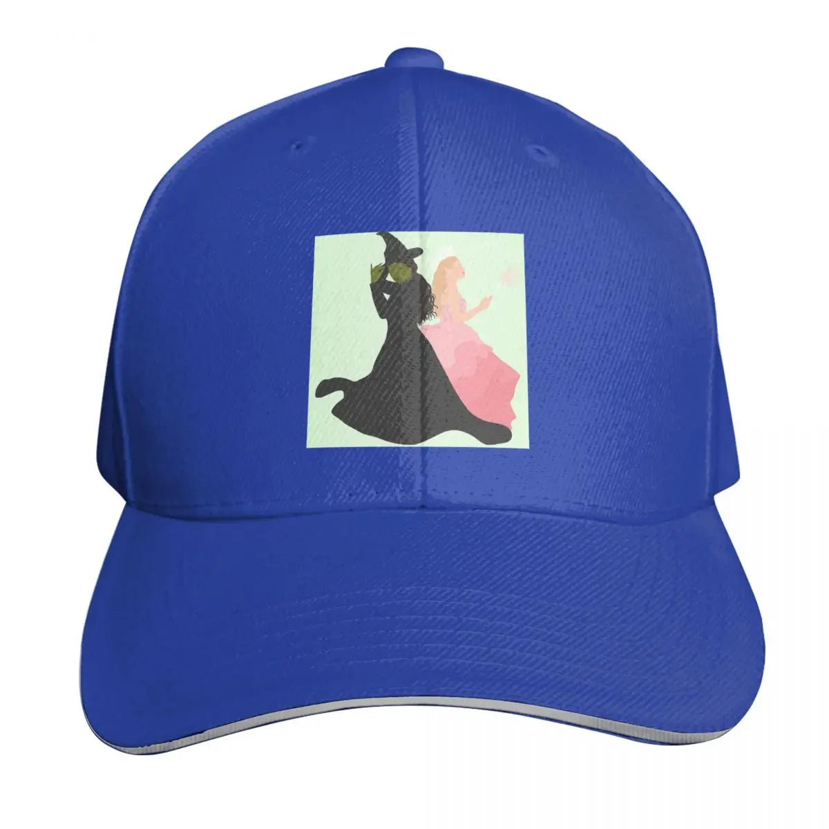 Wicked Movie Glinda And Elphaba Logo Cap Fashion Casual Baseball Caps