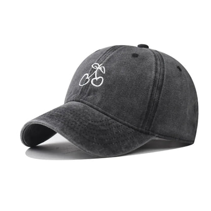 Retro Embroidered Embroidery Baseball Cap Animals Peaked Cap Canvas Baseball Hat