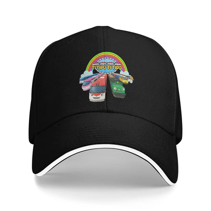 Titipo Train Baseball Cap