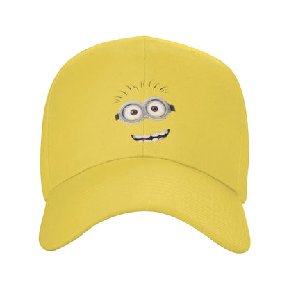 Baseball Caps Funny Minions Face Kawaii Outfit For Men Women