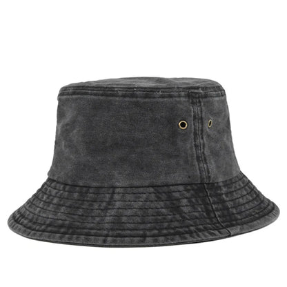 Vintage Washed Style Fisherman Hat Bucket Hats