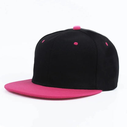 Unisex Cap Acrylic Plain Snapback Hat High Quality Adult Hip Hop Baseball Caps For Men Women