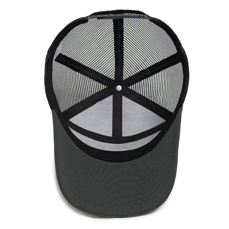 Shark Leather Label Men's Baseball Cap