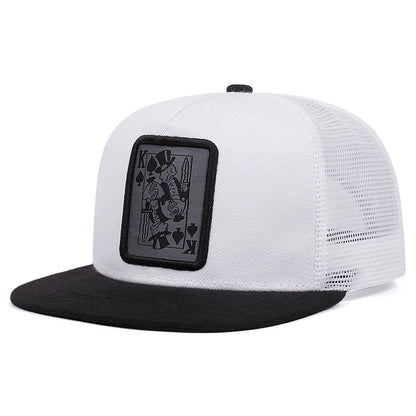 New Baseball Hip Hop Caps For Men Women Snapback Playing Card