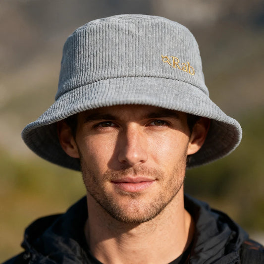 Embroidery Corduroy Bucket Hat Breathable Sun Hat Unisex Fisherman Cap For Men & Women