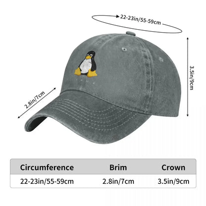 LINUX Hip Hop Caps Computer Programmer Baseball Cap