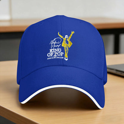 Summer Casual Baseball Cap The King of Pop Michaels Jacksons