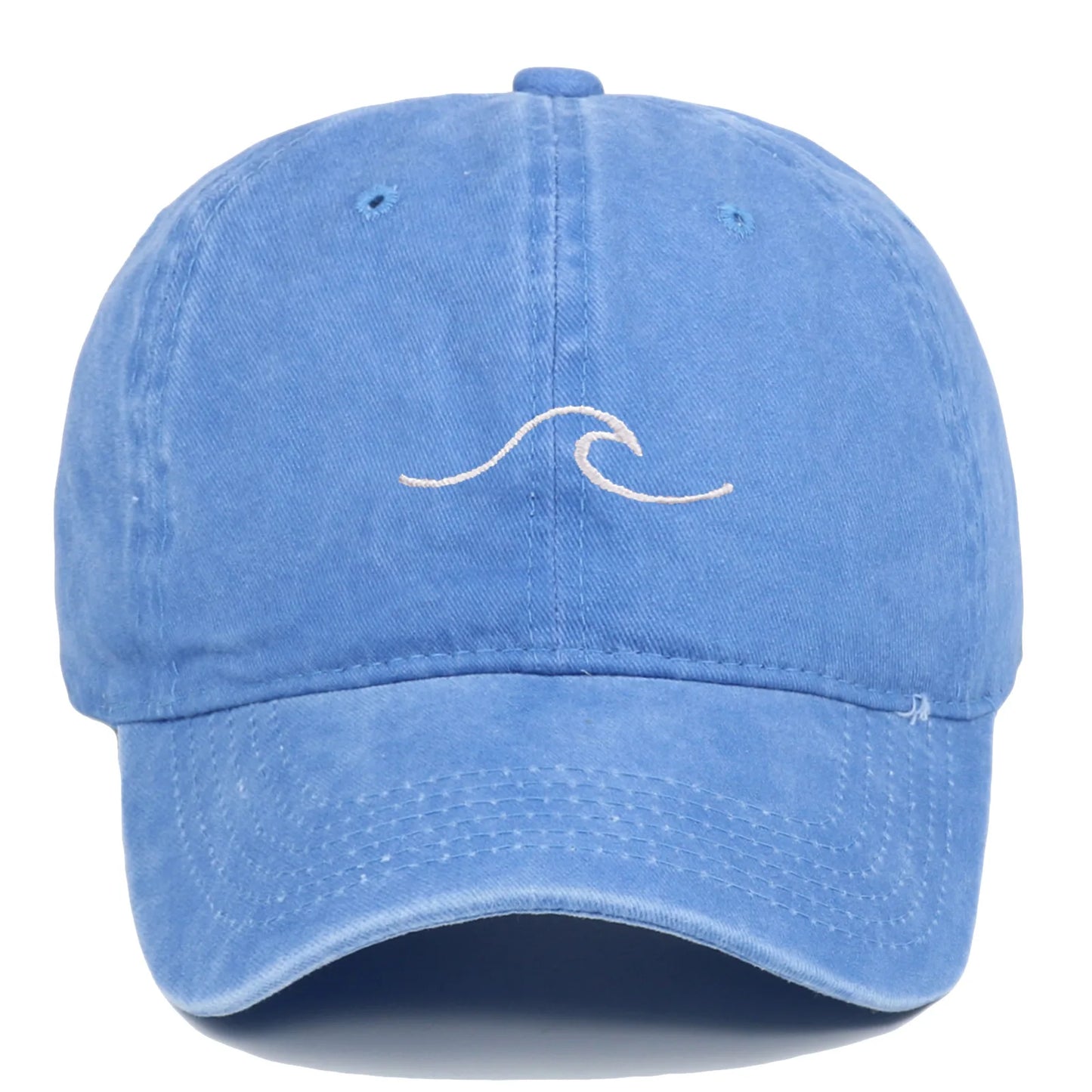 New Fashion Embroidered Ripple Wave Baseball Cap