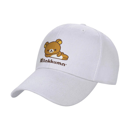 Fashion Rilakkuma Curved Brim Baseball Cap