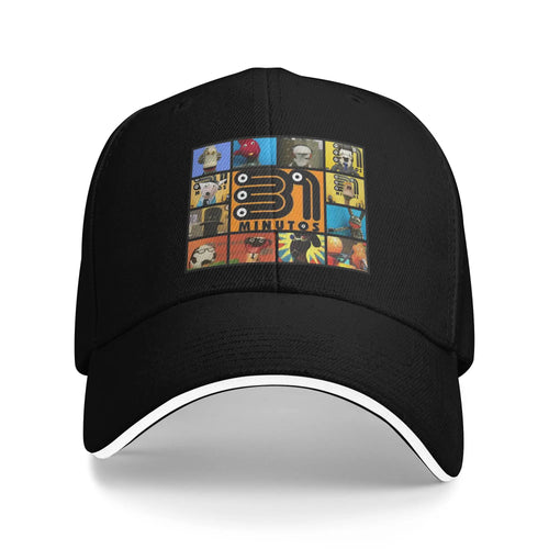 31 Minutos Cartoon Baseball Cap