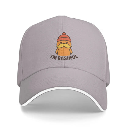 Ashby “I’m Bashful” Meme Sun Baseball Cap Summer Casual Trucker Hat