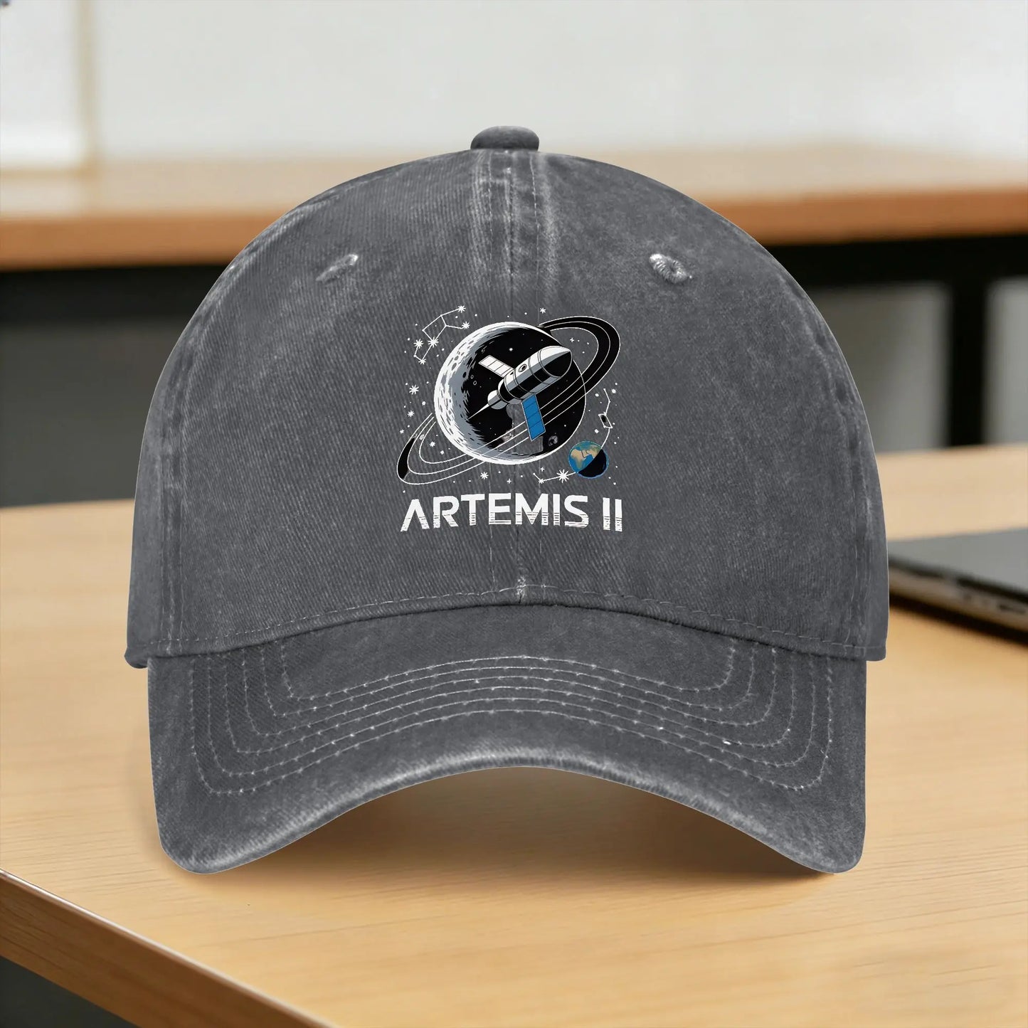 Artemis II Back To The Moon 2026 Sun Baseball Cap