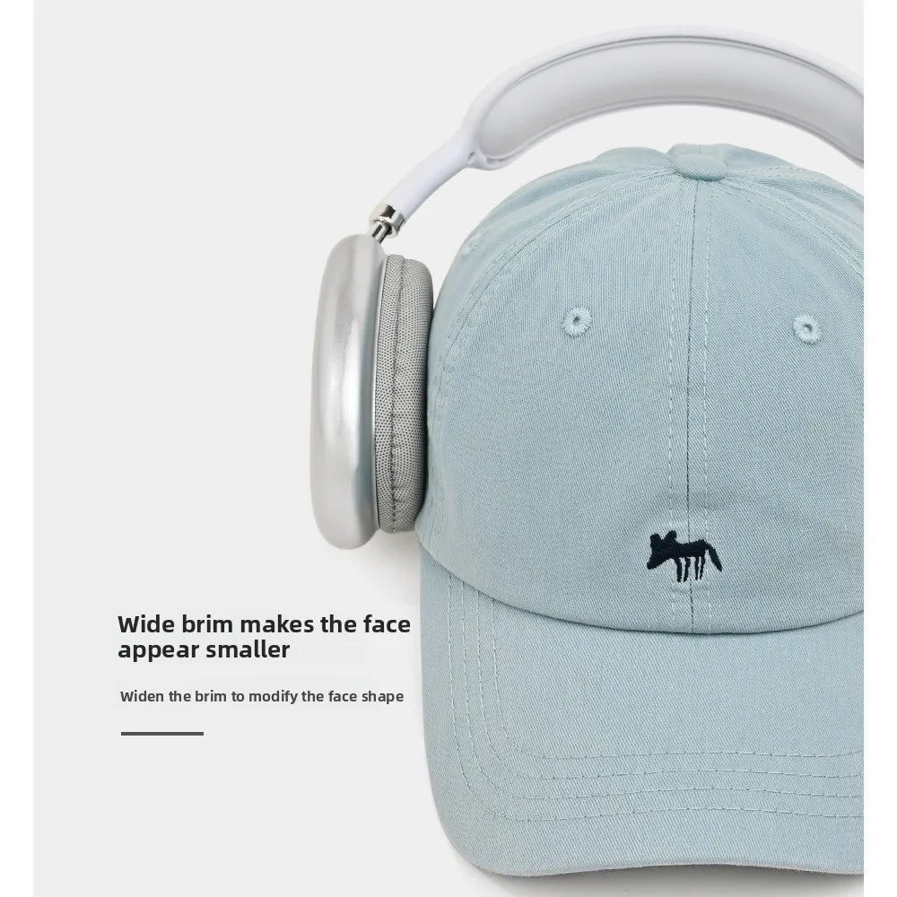 New Cute Little Fox Embroidered Baseball Cap