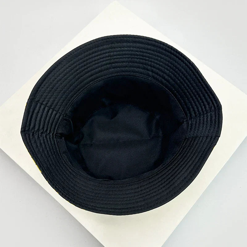 New Unisex Print Yellow Duck Bucket Hats