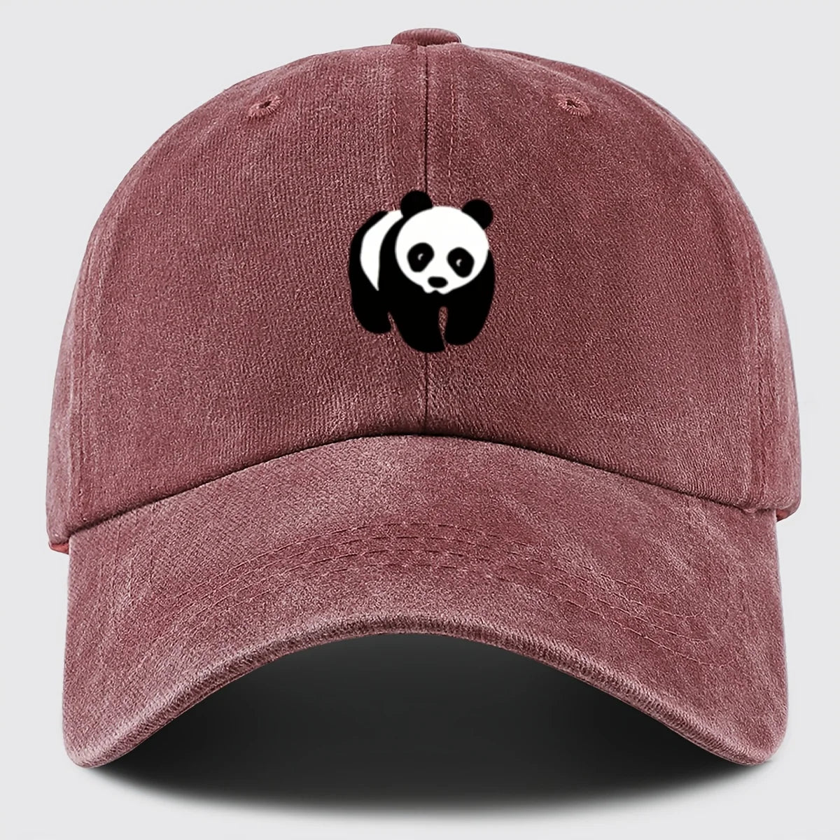 Red Panda Printed Baseball Cap