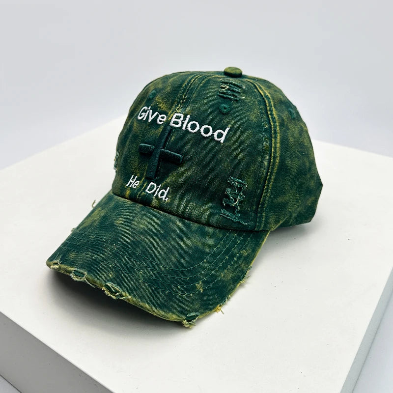 New Unisex Letter Embroidery American Vintage Baseball Hats